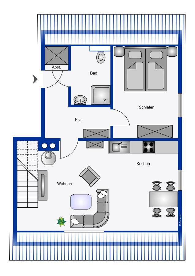 Ferienwohnung Wrixumer Marsch Εξωτερικό φωτογραφία